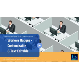 Identificación Tarjeta de trabajadores de plástico de personaliza