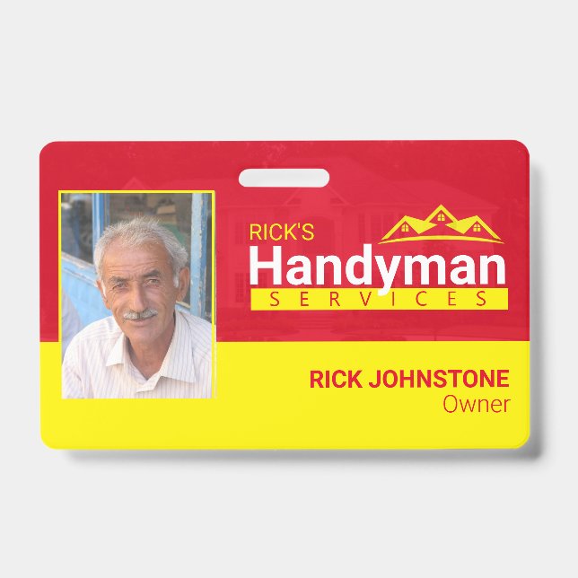 Identificación Tarjeta multimedia Metalizado de Handyman Business (Anverso)