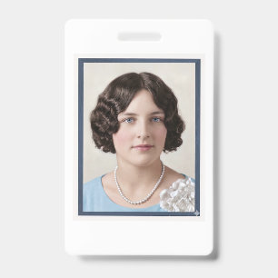 Identificación tarjeta postal de Phyllis Talla Johnson Westerfiel