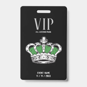 Identificación Tarjeta VIP de la Corona