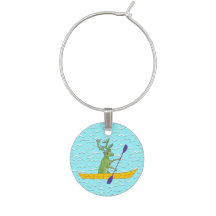 Caribou Kayak Buddy Wine Charm