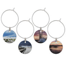 Swansboro Wine Charm