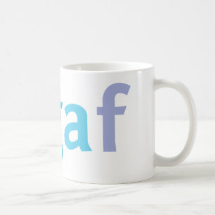 IDGAF sobre esta taza