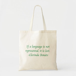 Idioma perdido en la bolsa