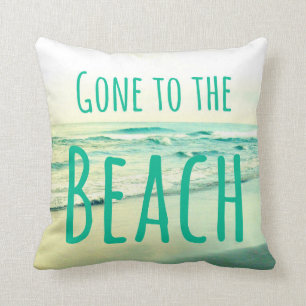 Ido a la almohada de la playa