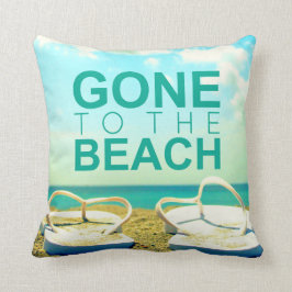 Ido a la almohada de los flips-flopes de la playa