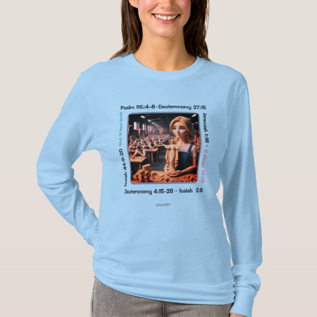 Idolatry003b Camisa de manga larga (Anverso)