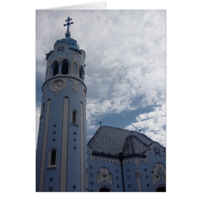 iglesia azul de bratislava (Frente)