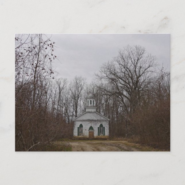 Iglesia Bautista del Monte Zion en la postal de Ro (Anverso)