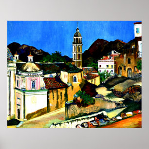 Iglesia de Belgodere, Córcega, arte fino,