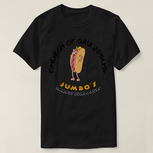 Iglesia De La Camiseta Clásica De Jesús Gay (Diseño del anverso)