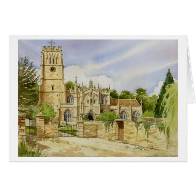 Iglesia de la Parroquia de Northleach (Anverso (Horizontal))
