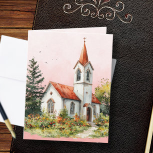 Iglesia de la Vintage Biblia Verse Coral