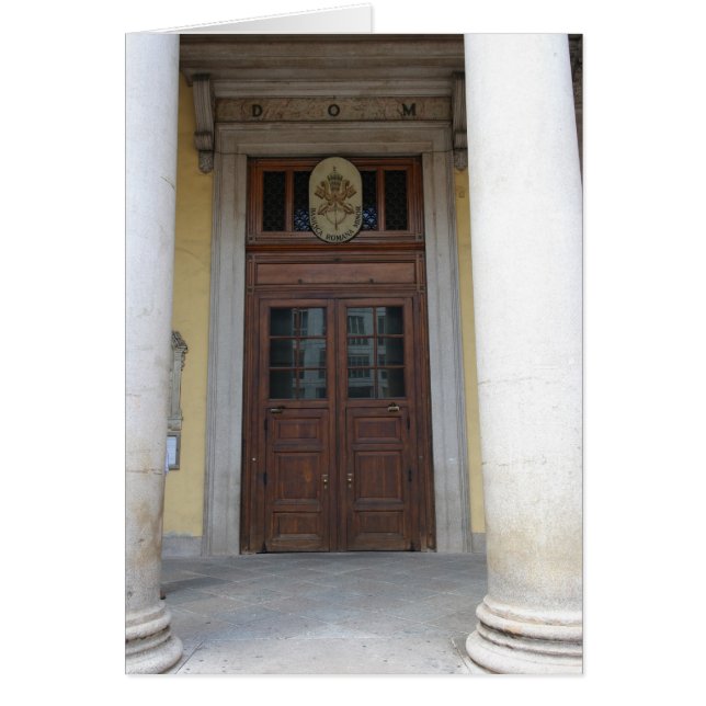 Iglesia de San Carlos Borromeo - Milán, Italia (Frente)