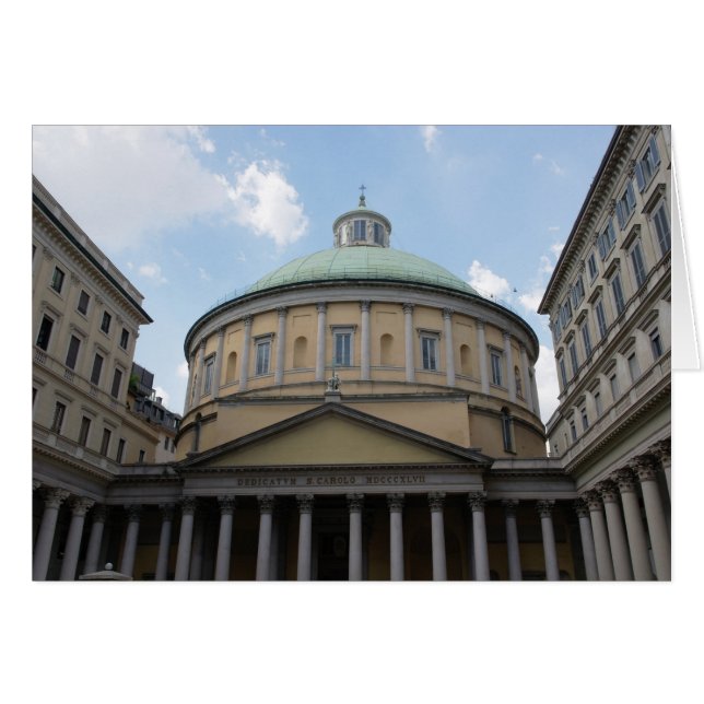Iglesia de San Carlos Borromeo - Milán, Italia (Anverso (Horizontal))