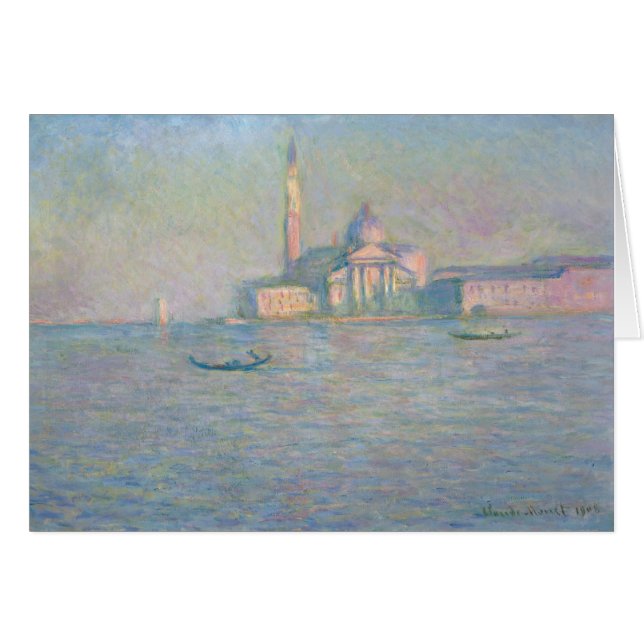 Iglesia de San Jorge Maggiore Venecia de Monet (Anverso (Horizontal))