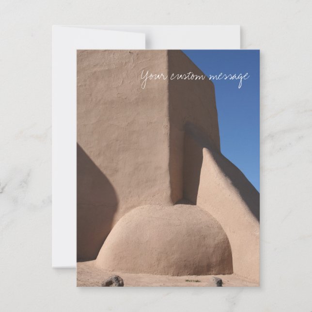 Iglesia de Taos, Nuevo México (Anverso)