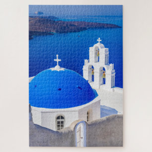 Iglesia del rompecabezas Santorini