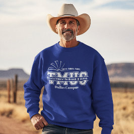 Iglesia Desordenada Sudadera Universitaria Azul Ma