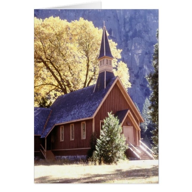 Iglesia en el parque nacional de Yosemite (Frente)