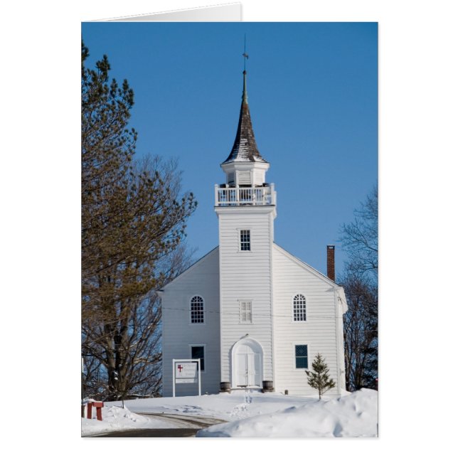 Iglesia en invierno (Frente)