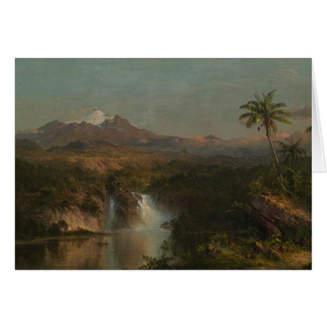 Iglesia Frederic Edwin - Vista de Cotopaxi (Anverso (Horizontal))