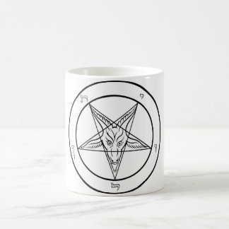Iglesia oficial de Satan Sigil de la taza de