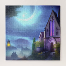 Iglesia personalizado Fantasía Art 06 Rompecabezas
