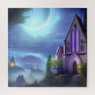Iglesia personalizado Fantasía Art 06 Rompecabezas