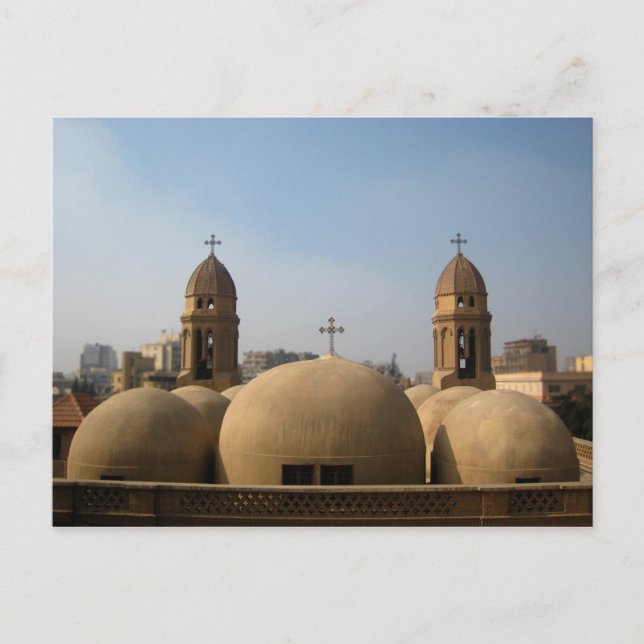 Iglesia postal San Marcos, Heliópolis en El Cairo  (Anverso)