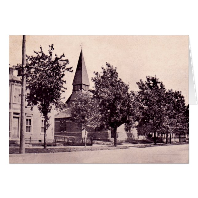 Iglesia presbiteriana de Wellston Ohio (Anverso (Horizontal))