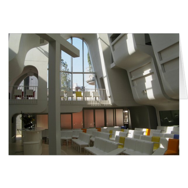 Iglesia protestante de Harajuku, Tokio, tarjeta de (Anverso (Horizontal))