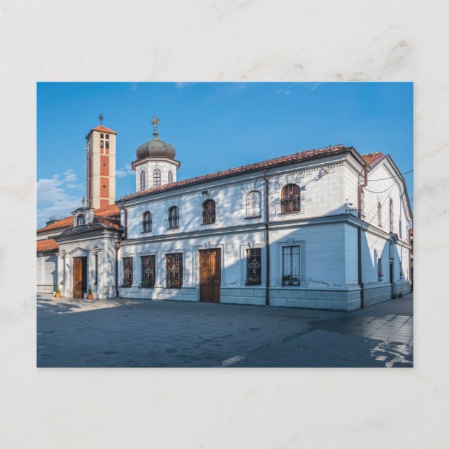 Iglesia St. Bogoridica - Bitola, postal de Macedon (Anverso)