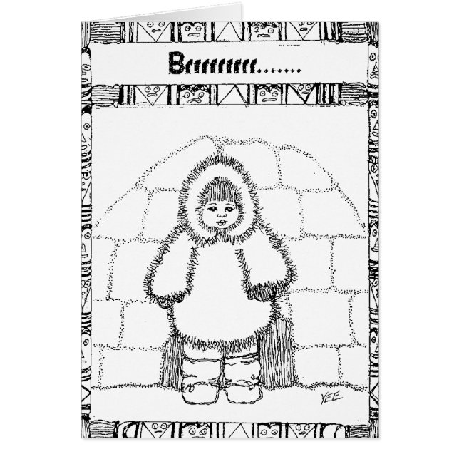 Iglú esquimal Brrrrrr (Frente)