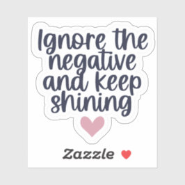 Ignorar el conjunto de Pegatinas 10pc impermeable 