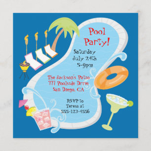 Igualación de invitaciones retras de la fiesta en