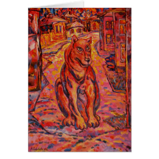 Igualación de la tarjeta de la pintura de la