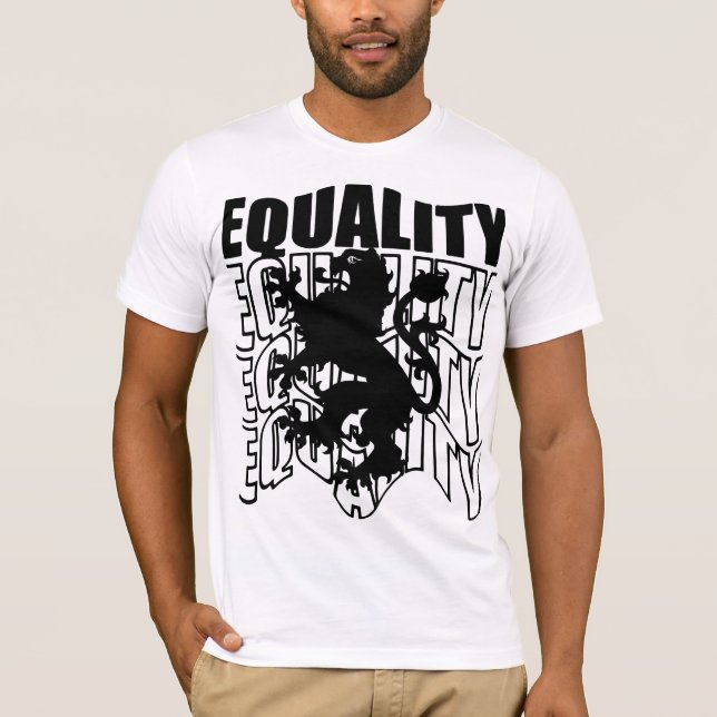 Igualdad Audaz Camiseta Gráfica (Anverso)