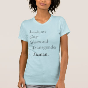 Igualdad de LGBT - camisa del orgullo gay (ninguna