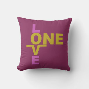 Igualdad matrimonial / almohada de un personalizad