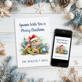 Iguana te desea una feliz Navidad
