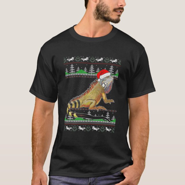 Iguanas Ugly Christmas Sweater (Anverso)