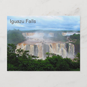 Iguazú cae postal