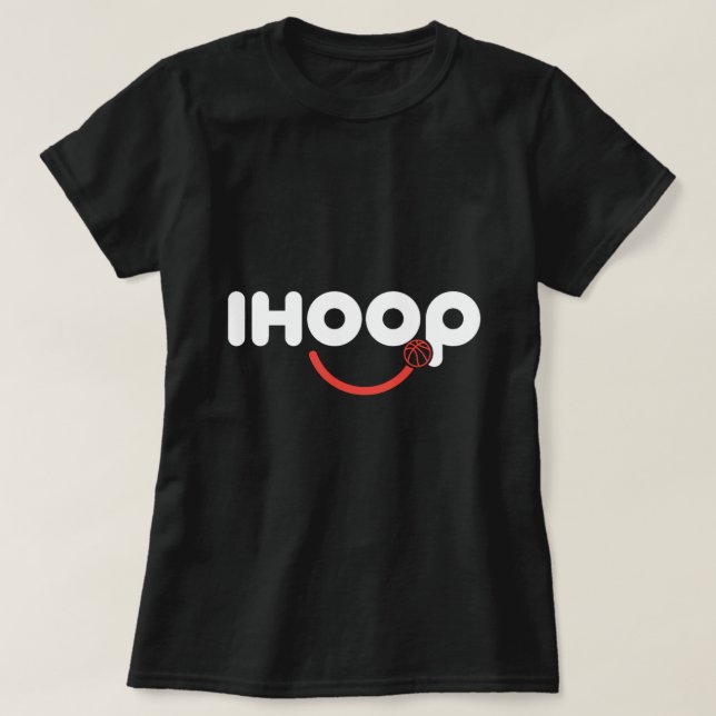 ¡ihoop! Camiseta (Diseño del anverso)