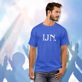 "IJN" personalizado en la camiseta de nombre de Je