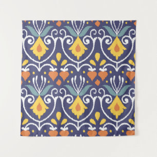 Ikat Hecho a Mano: Tela Étnica Boho