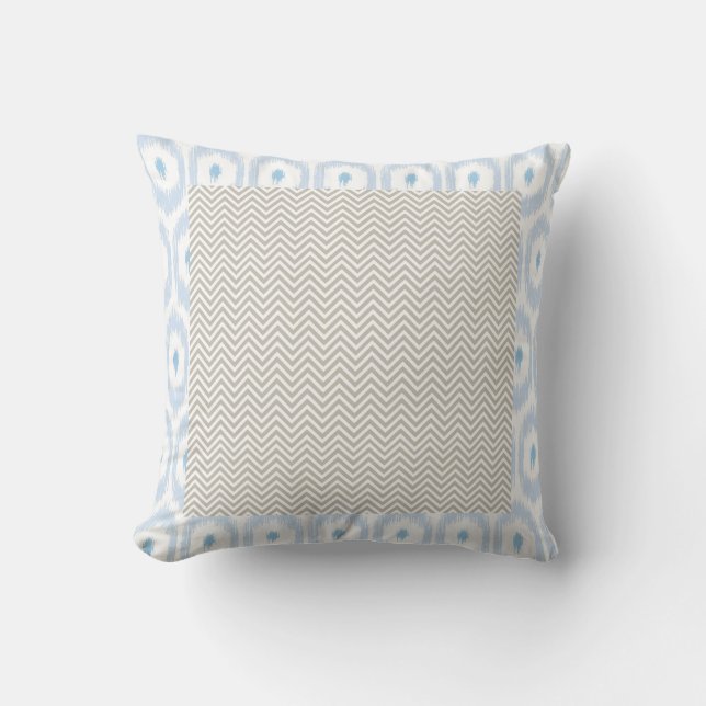 iKat y almohada reversibles de Chevron (Anverso)