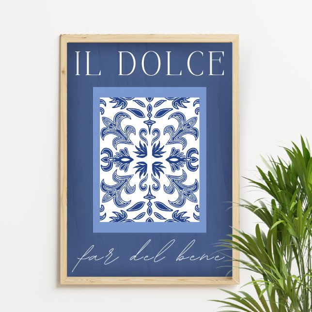 Il Dolce Far Del Bene - Impresión azul italiana (Subido por el creador)