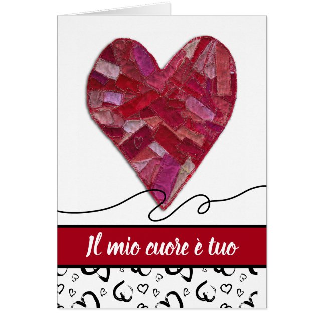 Il mio Cuore e tuo My Heart is Your in Italian (Frente)