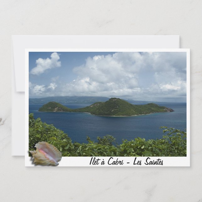 Ilet a cabri- el Santo Guadeloupes (Anverso)